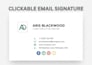 create an HTML email signature for apple mail